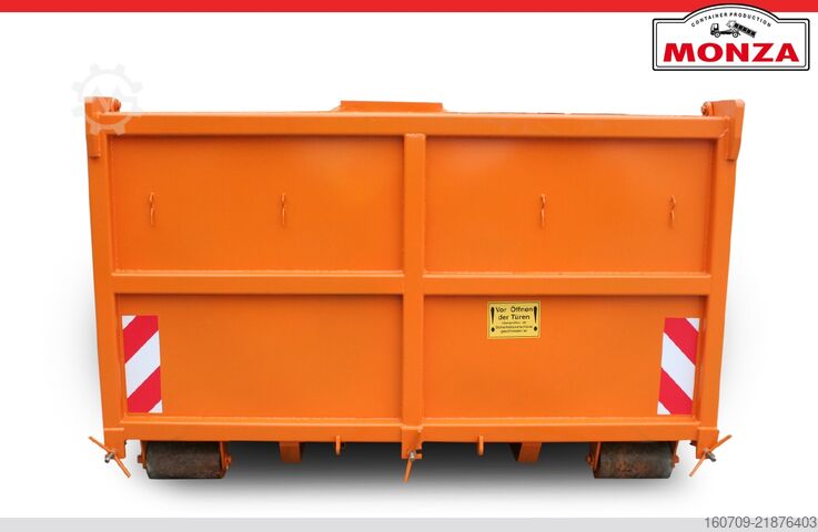 Roll-off container Monza 13,8 m³ - Doppelflügeltür