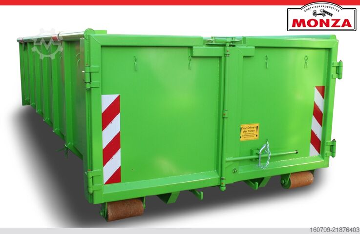 Roll-off container Monza 13,8 m³ - Doppelflügeltür