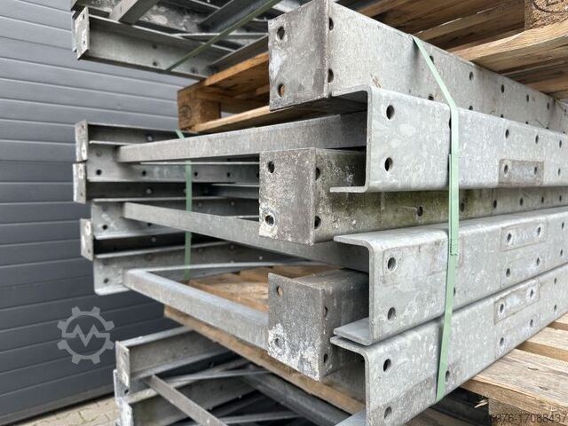 Hochregallager Palettenregalanlage Regal Lücht & Palm MB / feuerverzinkt / St.: 4.000 x 900 mm / Tr. 5.015 mm