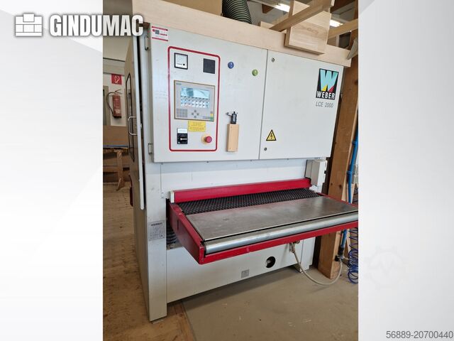 Bandschleifer WEBER LC 2000 DP 1100