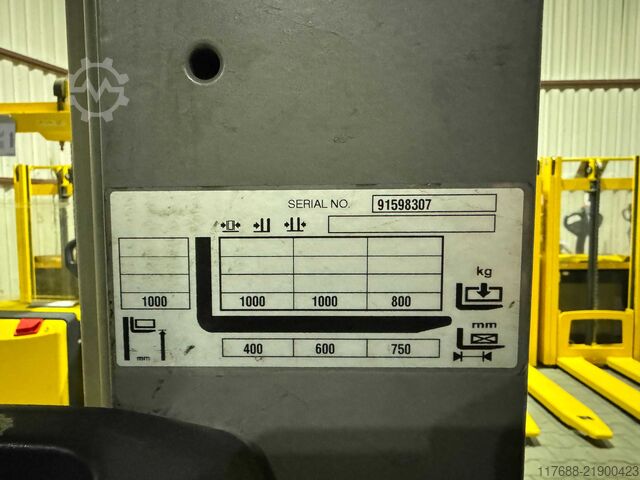 Vertical order picker Jungheinrich Elektro Kommissionierer - 2.400mm Gabeln - Service Neu