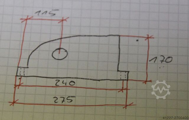 Gear motor 0.25 kW 3.25 rpm Kobold KOD425S59