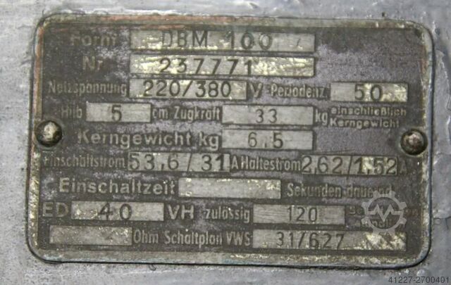 Magnetspule Schultz DBM100