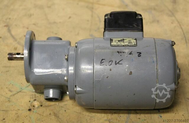 Gear motor 0.075 kW 2 rpm Groschopp DM90-60