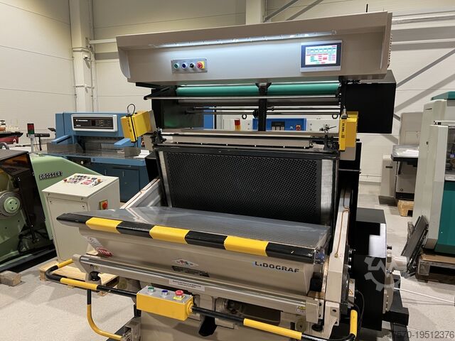 Die cutting machine with hot stamping Lidograf TYMC-1200