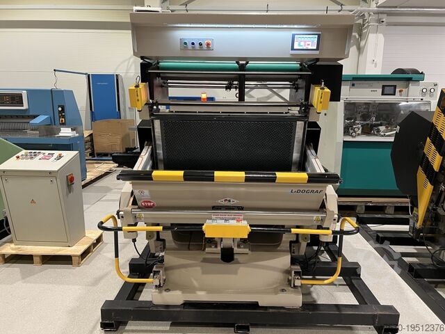Die cutting machine  with hot stamping Lidograf TYMC-1200