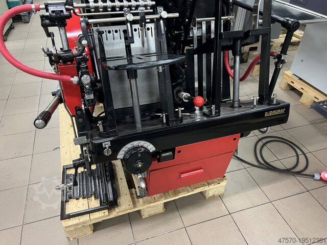 Die cutting, Letterpress machine Heidelberg OHT „windmill” Letterpress