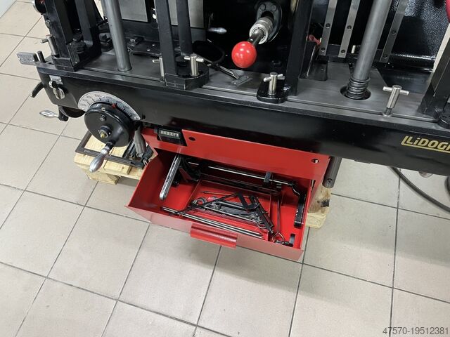 Die cutting, Letterpress machine Heidelberg OHT โwindmillโ Letterpress