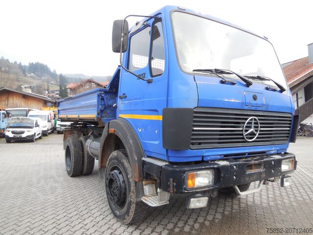 Kipper LKW Mercedes-Benz 1217 AK Allrad Dreiseitenkipper