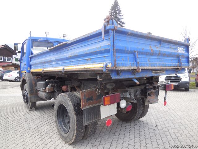 Kipper LKW Mercedes-Benz 1217 AK Allrad Dreiseitenkipper