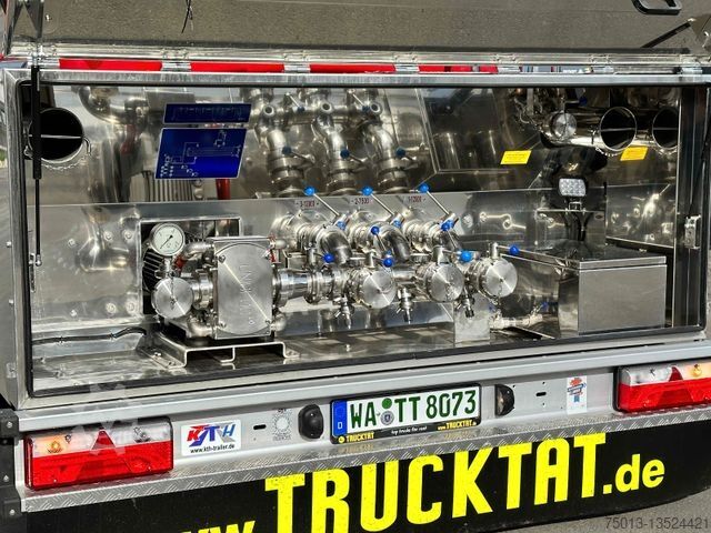 Tanker semitrailer KÄSSBOHRER 3-Kammer 32 cbm, Drucktank, UNIBLOCK, Heizung
