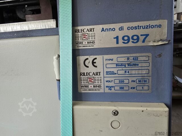 Halbautomatische Bindemaschine Rilecart R-422