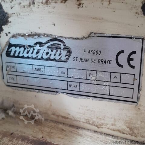 Used JAC Matfour dough moulder JAC Mat.