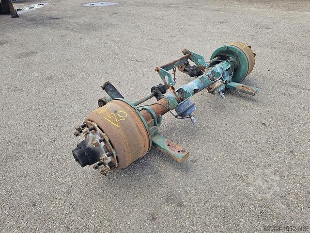 Axle ROR tmt 9 tons traileraxle single tires.