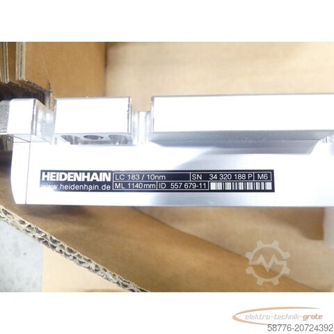 Component Heidenhain LC 183 10nm ML 1140mm ID 557679-11 SN34320188P + Lesekopf  - ungebr.
