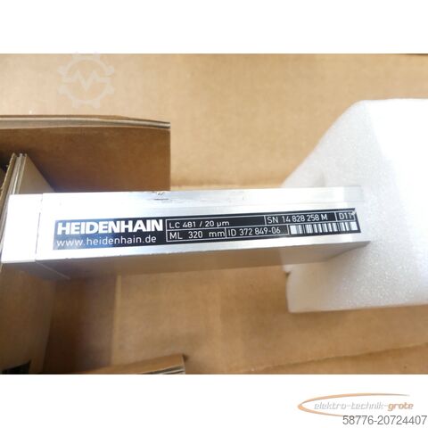 Component Heidenhain LC 481 20µm ML 320 mm 372849-06 SN14828258M - !