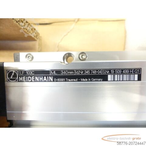 Component Heidenhain LF 103C / ML 340mm ID: 345 748-04 SN19509499H + AE LF 103C