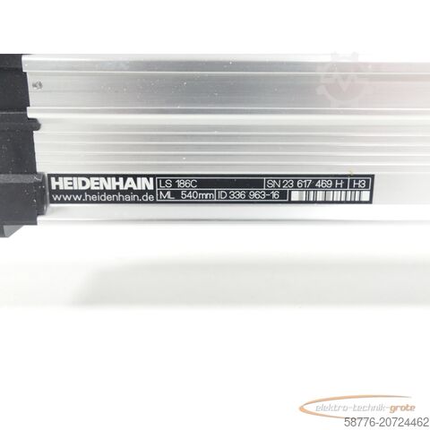 Component Heidenhain LS 186C ML 540 Id. 336 963-16 SN:23617469H + AE LS 186C - ungeb.! -