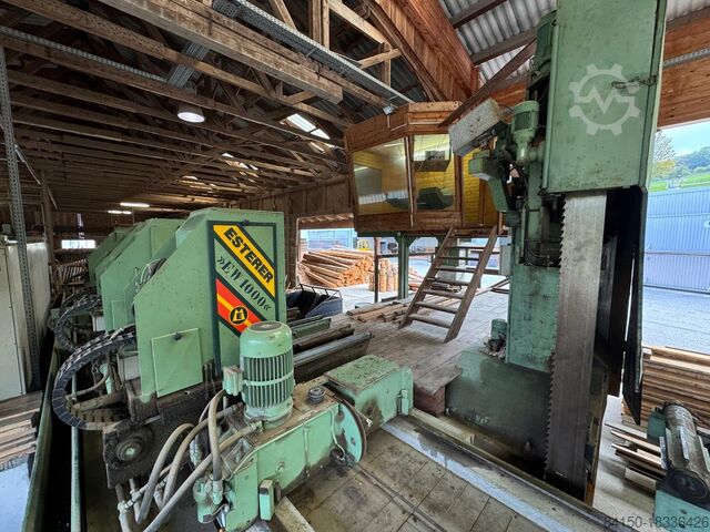 Komplettes Sägewerk (stationär) Esterer EBB-1400