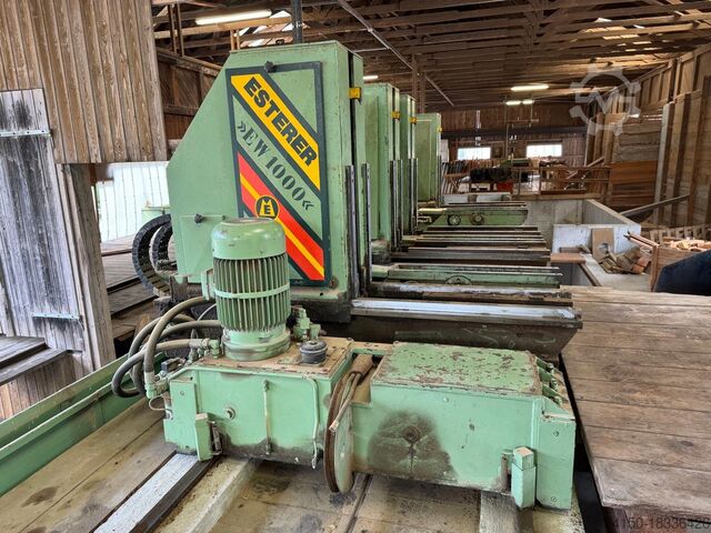 Komplettes Sägewerk (stationär) Esterer EBB-1400