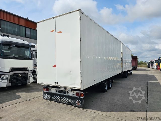 LKW mit Kofferaufbau MAN TGA 15. 280 * KOFFER MIT SCHLAFKABINE & ANHÄNGER