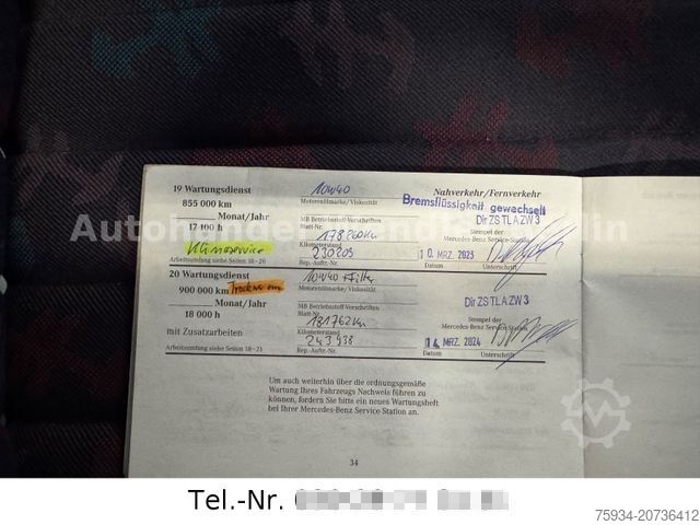 Kleinbus MERCEDES-BENZ Vario 814D Diff Klima Standh120km/h  saniert