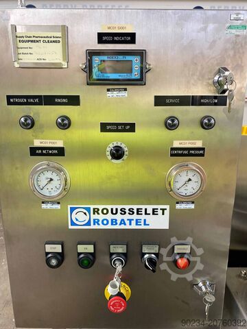 Rousselet Robatel RC30VXR Hastelloy C22 Korbzentrifuge ROUSSELET ROBATEL RC30VXR