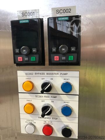 105 GPH @ 11600 APV/SPX Flow Modell R15-18.56 Edelstahl-Homogenisator APV R15-18.56