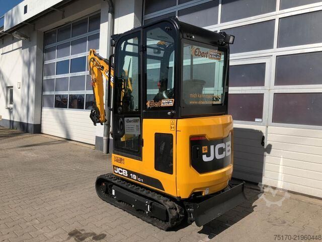 Mini excavator JCB 19C-1 / 10h 2023 / Löffelpaket / Schnellwechsler