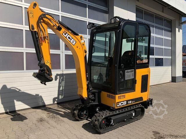 Mini excavator JCB 19C-1 / 10h 2023 / Löffelpaket / Schnellwechsler