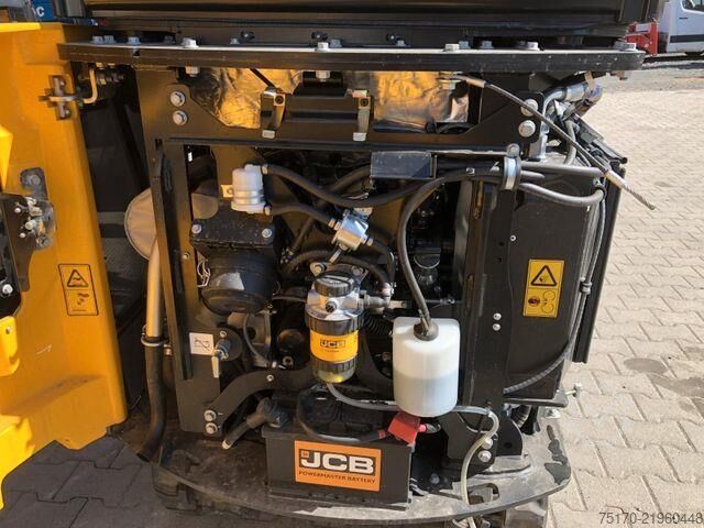 Mini excavator JCB 19C-1 / 10h 2023 / Löffelpaket / Schnellwechsler