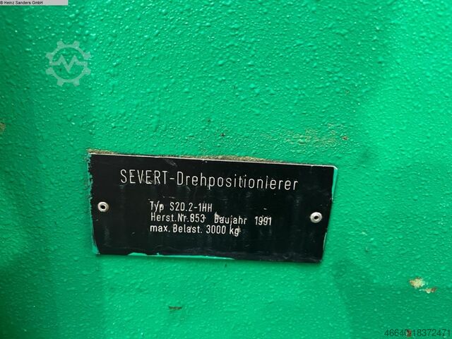 Schweißdrehtisch - Schweißpositionierer SEVERT S 20.2-1 HH