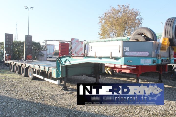Lowbed semitrailer for transportation of construction machinery De angelis carrellone allungabile eccezionale usato
