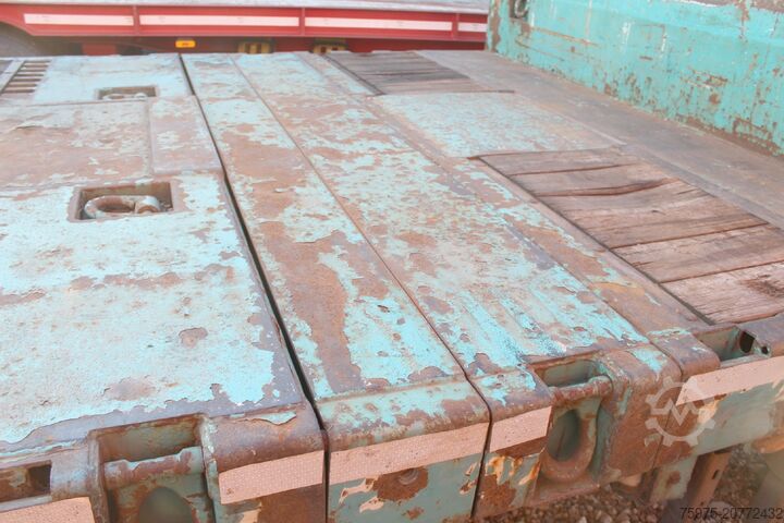 Lowbed semitrailer for transportation of construction machinery De angelis carrellone allungabile eccezionale usato