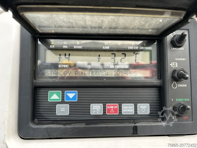 Kühl-/Tiefkühltransport System Trailers - VeDeCar / Carrier Vector 1550 / Frigo / APK T...