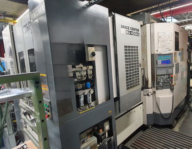 Horizontal machining center Okuma MA-400HA