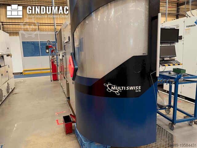 Schweizer Drehmaschine TORNOS MultiSwiss 6x16