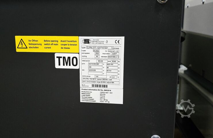 Vertical machining center Okuma MP-46V