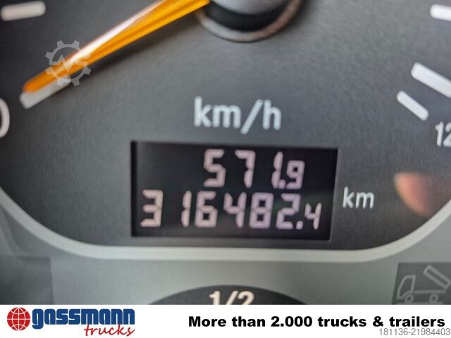 Kehrmaschine Mercedes-Benz Actros 2636 6x4, Tollense Saugwagen ca. 13m³
