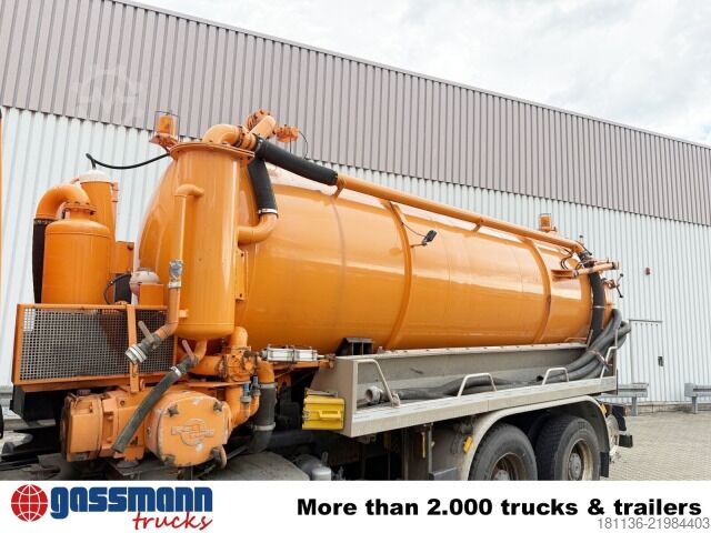 Road sweeper Mercedes-Benz Actros 2636/41 6x4, Tollense Saugwagen ca. 13m³
