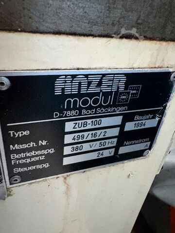Biegepresse Finzer ZUB-100 SS