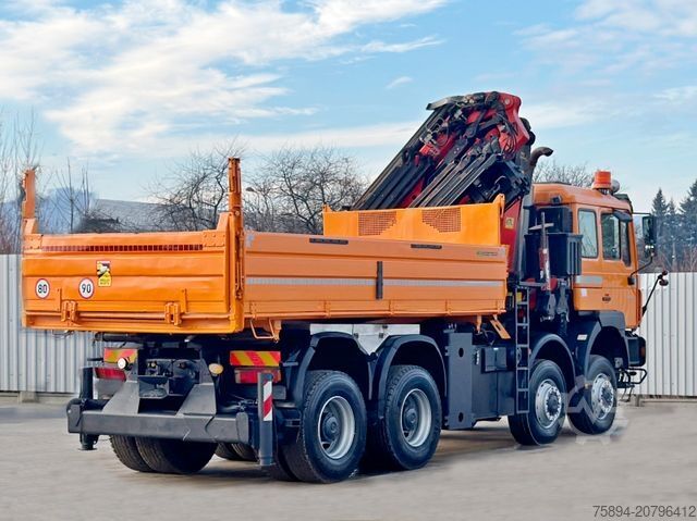 Autokran MAN 35.414 * PALFINGER PK 36002 +FUNK / 8x6