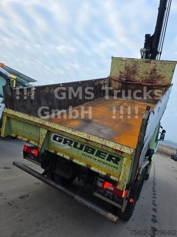 Dreiseitenkipper LKW SCANIA R490 / 6X4 / Blatt / 18m Hiab Kran