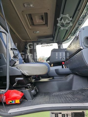 Dreiseitenkipper LKW SCANIA R490 / 6X4 / Blatt / 18m Hiab Kran