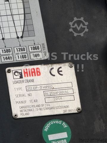 Dreiseitenkipper LKW SCANIA R490 / 6X4 / Blatt / 18m Hiab Kran