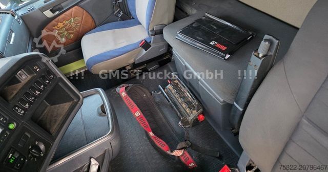 Kipper LKW SCANIA R490 / 6X4 / Blatt / 18m Hiab Kran