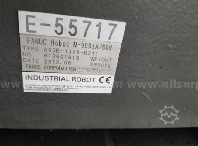 FANUC M-900iA/600 Industrial Robot FANUC M-900iA/600
