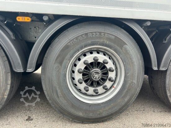 Walking floor semitrailer KNAPEN K100 SCHUBBODEN, NEUFAHRZEUG, 10MM BODEN, LIFTACHSE,  FUNK