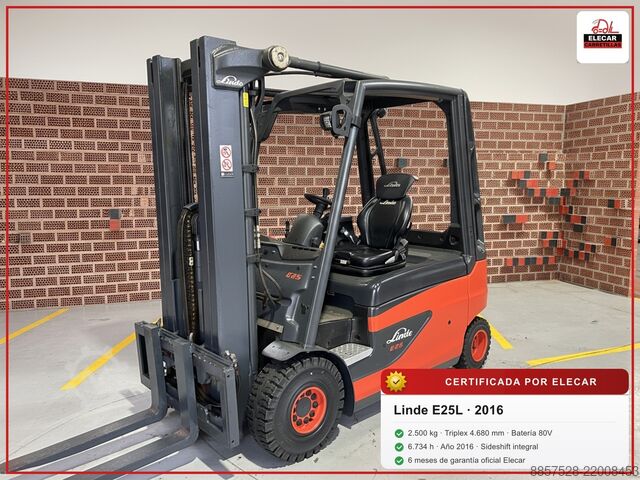 Hochhubwagen Linde E25L