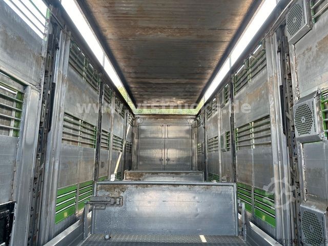 Horse transport trailer Fiege Tec AT 24/80 3.Stock Viehanhänger,Hubdach